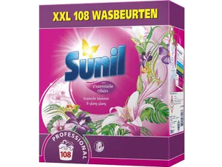 Sunil wasmiddel Tropische Bloem & Ylang Ylang 108 Wasbeurten - 1