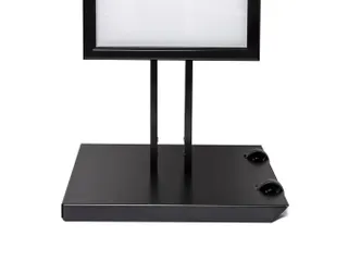 Outdoor Menustandaard Zwart 8xA4 Enkelzijdig - 5