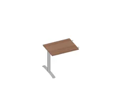 aanbouwtafel,i.h.v.,v. C-voet,HxBxD 620-820x800x600mm