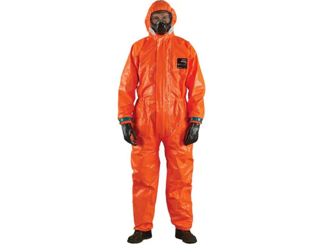 Ansell Alphatec 4000 CFR model 111 coverall Oranje maat XXL 15 stuks