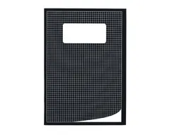 Schrift Qbasic A4 ruit 5mm 80blz 70gr assorti