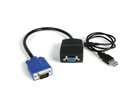 2-poorts Vga Video Splitter - Usb Gevoed