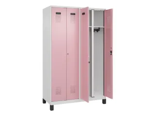 locker voor scheiding van kleding,HxBxD 1950x1200x500mm,4vak - 1