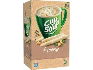 Cup-a-Soup asperge met kaas croutons, pak van 21 zakjes - 1