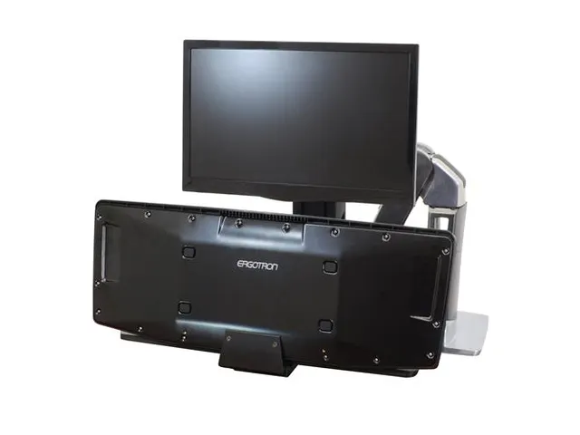 Zit Sta Bureau WorkFit-A Enkele LD met werkblad