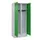 locker voor scheiding van kleding,HxBxD 1950x800x500mm,2vak