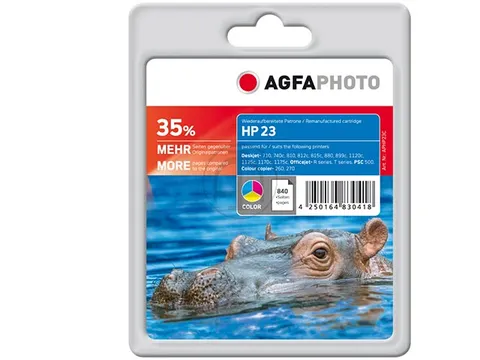APHP23C AP HP C1823DE DJ Inkt 3-kleuren HC rebuilt Blister 48ml