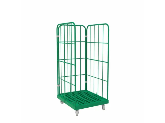 rolcontainer,draagverm. 500kg,HxLxB 1630x815x724mm,nuttige H 1450mm