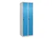 locker voor scheiding van kleding,HxBxD 1850x600x500mm,2vak