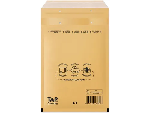 Luchtkussen Envelop 4D 180X265mm Bruin 100 stuks
