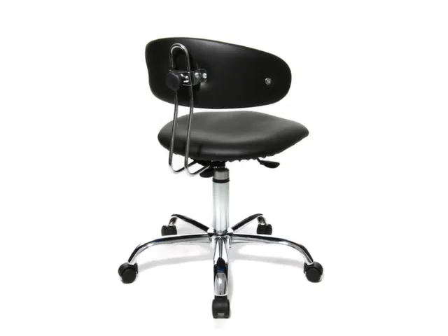 Siège d’atelier pivotant assise 430-510mm noir
