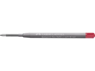 Balpenvulling Faber-Castell M rood X-soft - 2