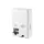 MediQo-line Maandverband- & tampondispenser klein RVS wit MQSTB P