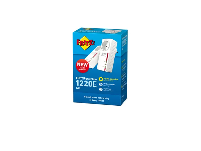 Fritz!Powerline AVM 1220E Set 1200MBITS/GIGABIT-LAN