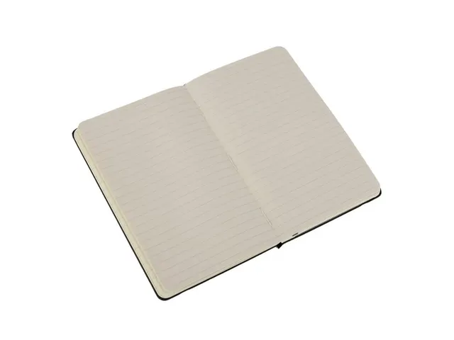Notitieboek Moleskine pocket 90x140mm lijn hard cover zwart