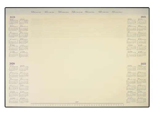 Onderlegblok 2027 Brepols Desk Mate 7dag/1pag 412x590x8mm 35vel houder
