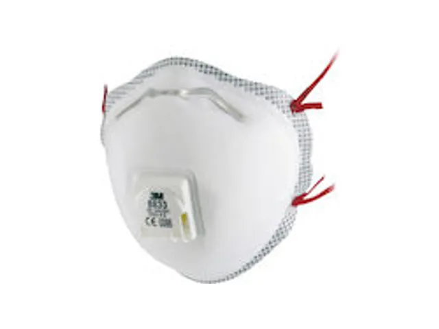 Stofmasker 8833 Ffp3 Uitademventiel Doos 10 Stuks