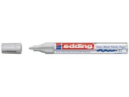 glanslakmarker e-750 CR zilver
