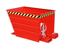 kiepbak,HxLxB 730x1370x800mm,0,55m³,draagverm. 750kg,RAL3000