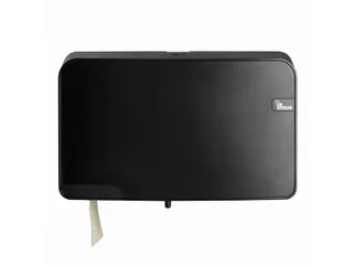 Mini Duo Jumbo Toiletrolhouder 447057 Black - 1