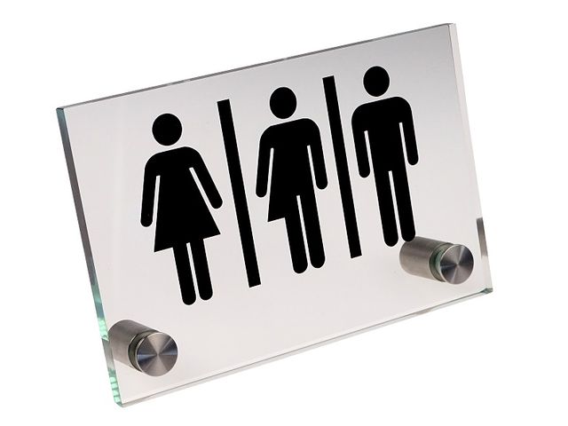 Plaque de porte toilettes - Cdiscount