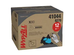 Poetsdoek WypAll X80 PowerClean 426x281mm wit dispenserdoos