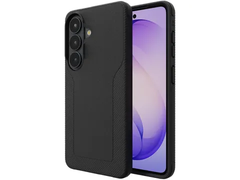 Luxe Samsung Galaxy S26 Hoesje Back Cover 3M Valbescherming Zwart