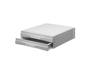 Stapelcassette Pas A6851-201 2laden lichtgrijs - 1