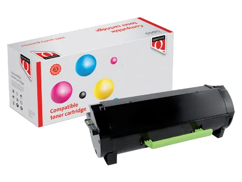 Tonercartridge Quantore alternatief tbv Lexmark 50F0HA0 zwart