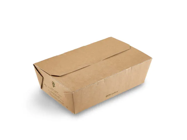 Fonkels Go Mealbox 2000ml 23x14x7.4 cm karton bruin 80 stuks