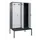 PBM-locker met bank,HxBxD 2120x1200x815mm,4vak,vak B 300mm