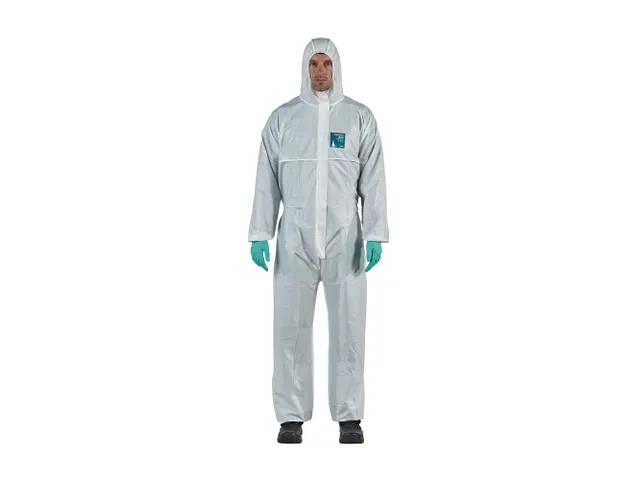 Ansell Alphatec 1800 Standard coverall, wit,-111, maat XL
