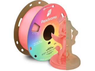 Polymaker 3D filament Panchroma PLA Luminous 1,75mm Roze 1kg - 1