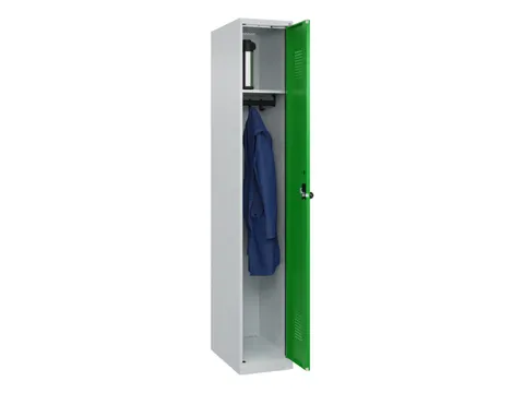 locker,HxBxD 1850x300x500mm,1vak,vak B 300mm,draaigrendel