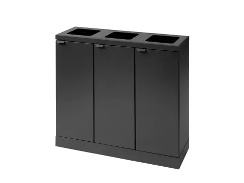 Unité de tri sélectif Bica Basic 870 3x45 litres