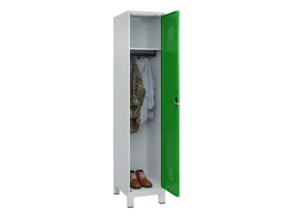 locker,HxBxD 1950x400x500mm,1vak,vak B 400mm,cil.-slot,voeten - 1