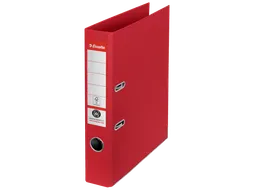 Esselte No.1 Ordner 50mm Rood 100% Gerecycled karton