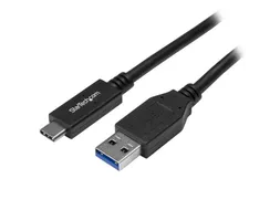 1 meter USB-A naar USB-C laadkabel USB 10Gbps 3A Charge & Sync M/M