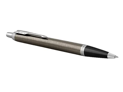 Balpen Parker IM Dark Espresso CT Medium Blauwe inkt