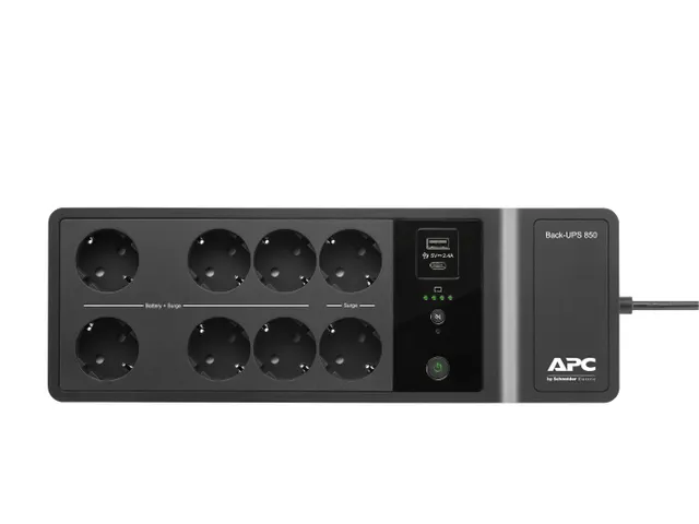 APC Back-UPS BE850G2-GR - Noodstroomvoeding 8x stopcontact, 850VA, 2 U
