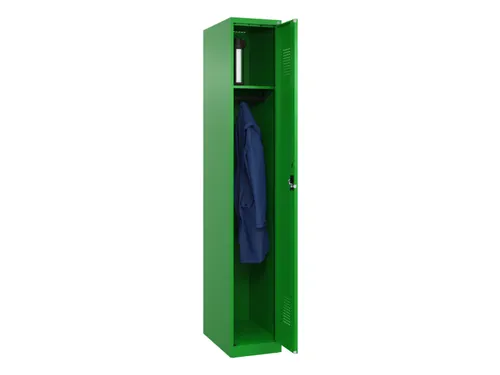 locker,HxBxD 1850x300x500mm,1vak,vak B 300mm,cil.-slot,staand op vloer
