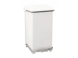 Industriële pedaalemmer 45 Liter Wit
