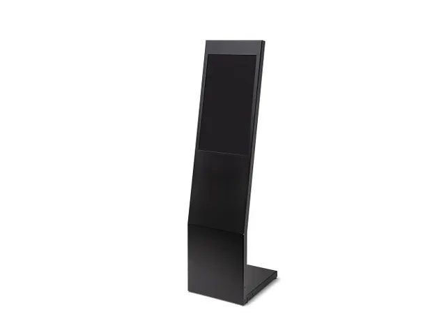 Digitale Display L Stand Nova met 24 Inch Samsung Scherm Zwart