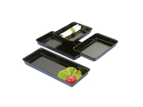 Bak 210x310x40mm Zwart