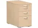 Caisson Fixe Hxlxp 720X430X800Mm Décor Plateau Hêtre