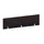 baliepaneel,v. bureau,aanbouw achter,B 1600mm,CC-zwart,BN2036-bruin