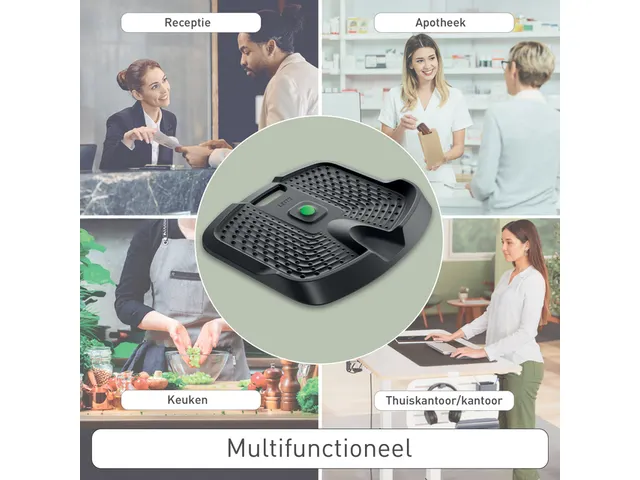 Ergo Active anti-vermoeidheidsmat 605x60x681mm zwart