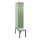 Z-garderobekast,HxBxD 2120x400x815mm,2vak,vak B 400mm,cil.-slot