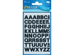 Avery Zweckform Etiketten letters A-Z 2 blad zwart waterbestendig