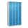 dubbeldekse locker,HxBxD 1850x1000x500mm,4x2vak.,vak B 250mm